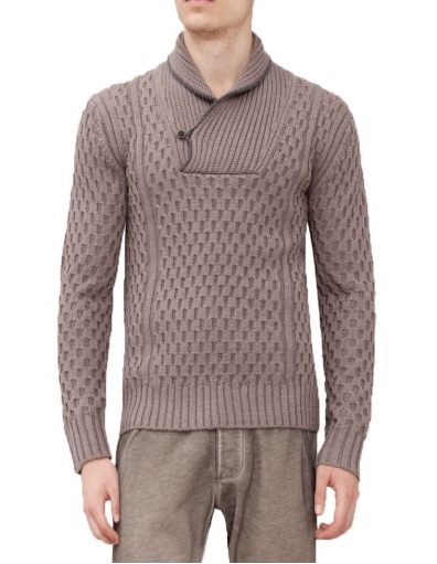 Moderne kabelbruin - Truien en vesten - Bruin - Antony Morato