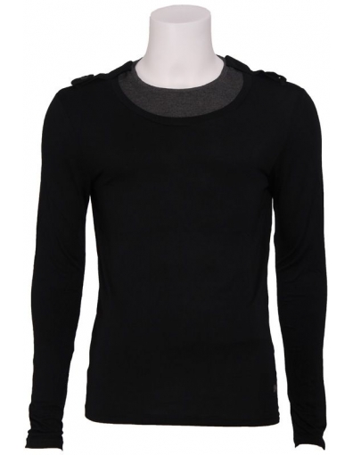 Longsleeve - Shirts en tops - Zwart - Antony Morato