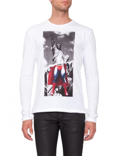 Pop heart - T-shirts - Wit - Antony Morato