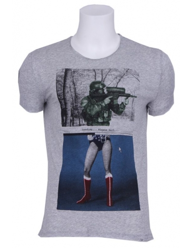 Loading: please wait - T-shirts - Grijs - Antony Morato