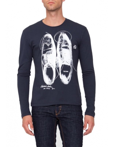  - T-shirts - Longsleeves - Blauw - Antony Morato