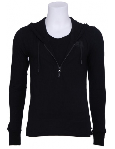 Longsleeve rits AM - Truien en vesten - Zwart - Antony Morato