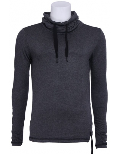 Longsleeve col - Truien en vesten - Grijs - Antony Morato