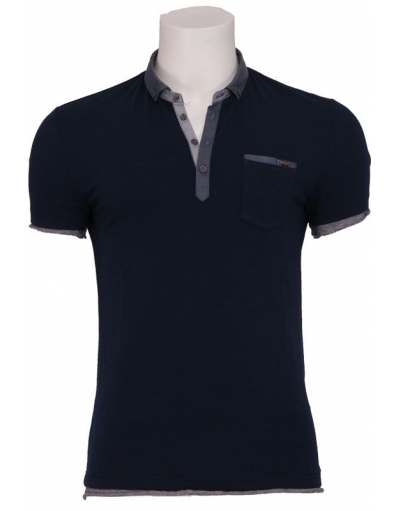 Polo slim fit - T-shirts - Blauw - Antony Morato