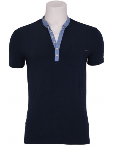 Denim farm - T-shirts - Blauw - Antony Morato