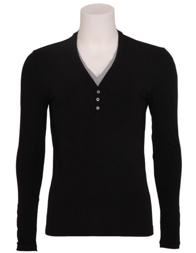 BOHEMEIN BLACK  - T-shirts - Zwart - Antony Morato