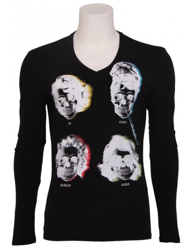 MOVIE STAR 9000 - T-shirts - Zwart - Antony Morato