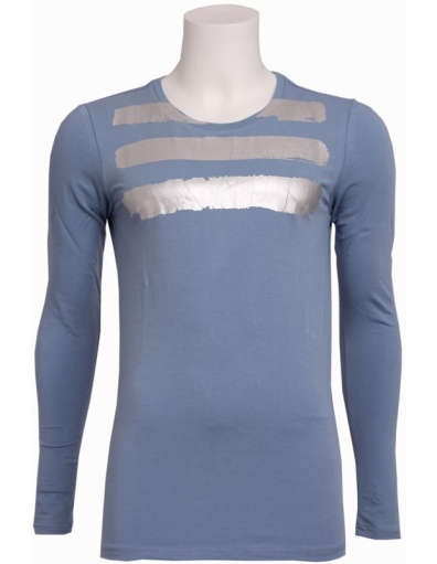 METROPOLIS - T-shirts - Blauw - Antony Morato