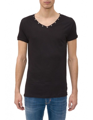9000 MINIMAL ROCK - T-shirts - Zwart - Antony Morato