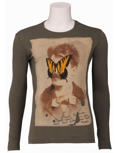 4013 SAVE THE GREEN - Longsleeves - Groen - Antony Morato