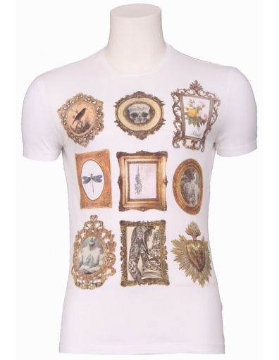 1000 RETRO - T-shirts - Wit - Antony Morato