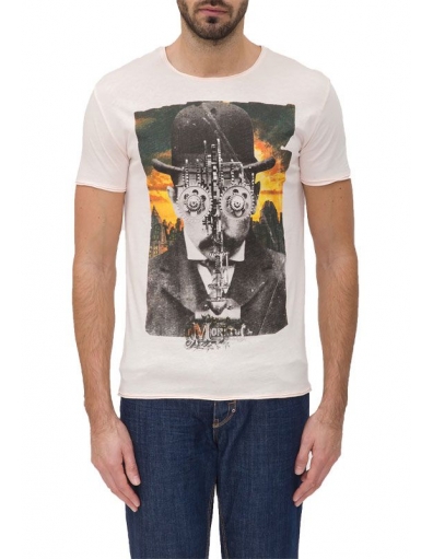 5017 METROPOLIS - T-shirts - Roze - Antony Morato