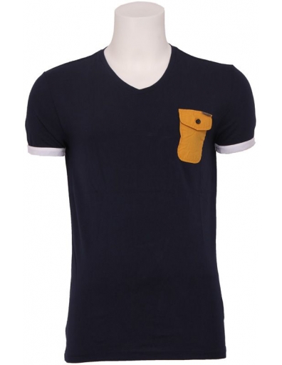 7009 RETRO SHIRT - T-shirts - Blauw - Antony Morato