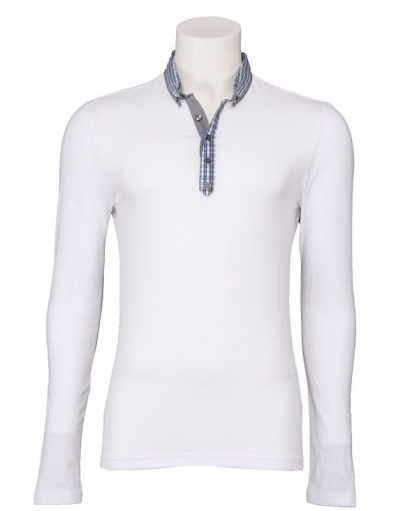 Polo Longsleeve - Shirts en tops - Wit - Antony Morato