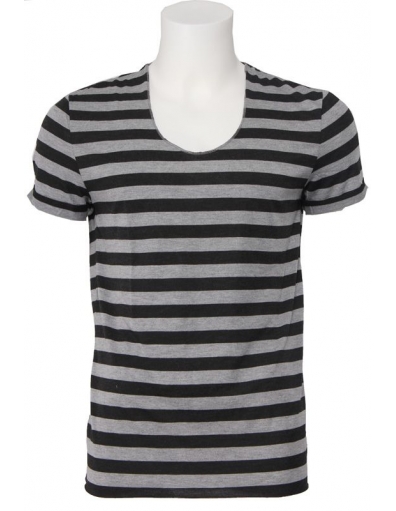 gestreept - Shirts en tops - Grijs - Antony Morato