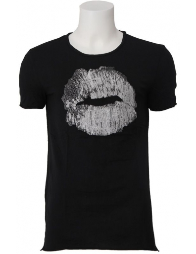 lip  - Shirts en tops - Zwart - Antony Morato