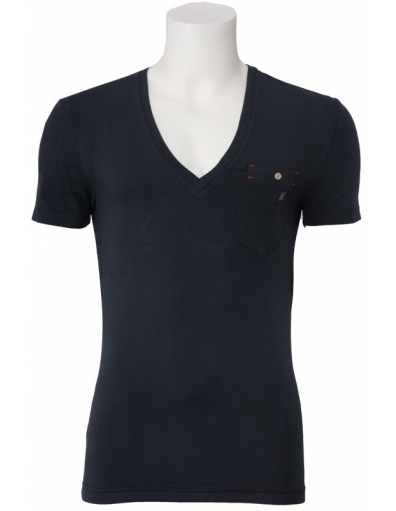 v blue - Shirts en tops - Blauw - Antony Morato