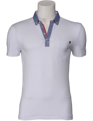polo kraag - Shirts en tops - Wit - Antony Morato