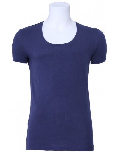 ronde hals - Basics - Blauw - Antony Morato