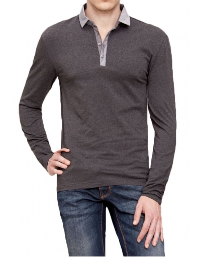 Less is more longsleeve - Shirts en tops - Grijs - Antony Morato